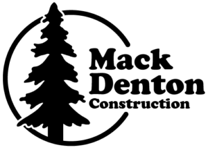 Mack Denton Construction Logo - Black